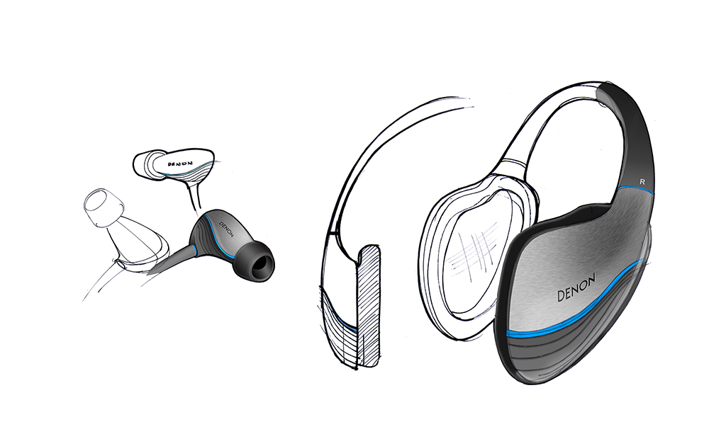 Denon Headset Design